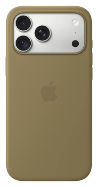 APPLE iPhone 18 Pro Max Silikon Case mit MagSafe - Oliv