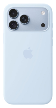 APPLE iPhone 18 Pro Max Silikon Case mit MagSafe - Klarblau