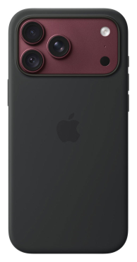 Preview: APPLE iPhone 18 Pro Max Silikon Case mit MagSafe - Schwarz