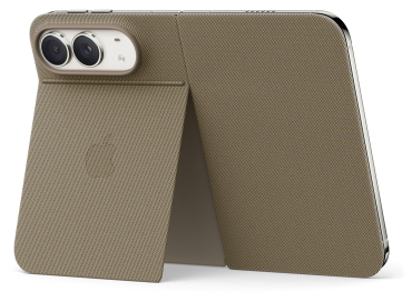 APPLE iPhone Duo Folio mit Standfuß - Taupe