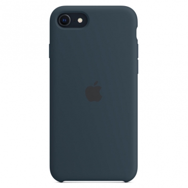APPLE iPhone SE Silikon Case, abyssblau
