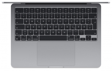 APPLE MacBook Air 13" M3, 8C CPU, 8C GPU, 256GB, 8GB, space grau