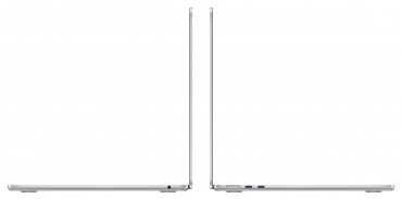 APPLE MacBook Air 13" M3, 8C CPU, 8C GPU, 256GB, 8GB, silber