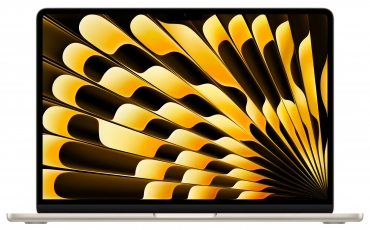 APPLE MacBook Air 13" M3, 8C CPU, 10C GPU, 512GB, 8GB, polarstern