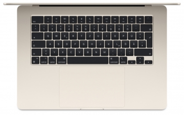 APPLE MacBook Air 15" M3, 8C CPU, 10C GPU, 512GB, 8GB, 35W Dual, polarstern