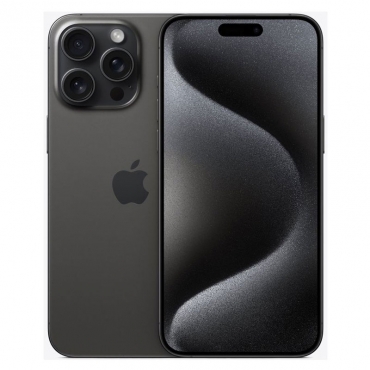 APPLE iPhone 15 Pro Max, 1TB, Titan schwarz