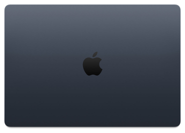 APPLE MacBook Air 15" M4, 10C CPU, 10C GPU, 16GB, 256GB, 35W Dual, mitternacht