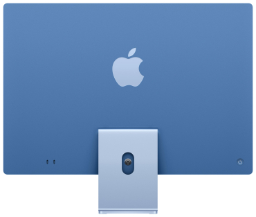 APPLE iMac 24" M4, 8C CPU, 8C GPU, 16GB, 256GB, MK, MM, blau