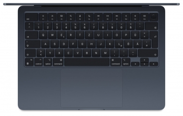 APPLE MacBook Air 13" M3, 8C CPU, 10C GPU, 512GB, 16GB, mitternacht