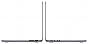 APPLE MacBook Pro 14" M3, 8C CPU, 10C GPU, 16GB, 1TB, 70W, space grau