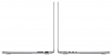 APPLE MacBook Pro 14" M3, 8C CPU, 10C GPU, 16GB, 1TB, 70W, silber