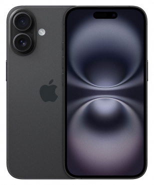 APPLE iPhone 16, 256GB, schwarz