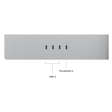 APPLE Studio Display, Standardglas, neigungsverstellbarer Standfuß