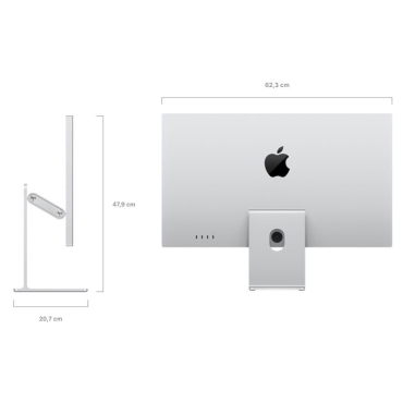 APPLE Studio Display, Standardglas, neigungsverstellbarer Standfuß