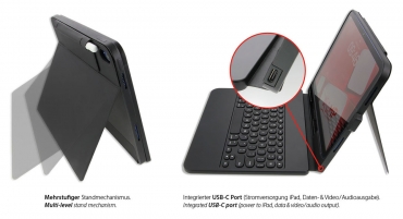 LMP Keyboard DefenderCase für iPad (A16)