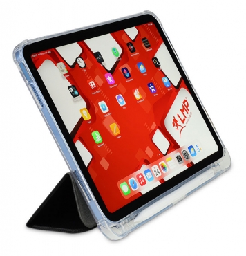 LMP SlimCase für iPad (A16), transparent/schwarz