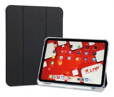 LMP SlimCase für iPad (A16), transparent/schwarz