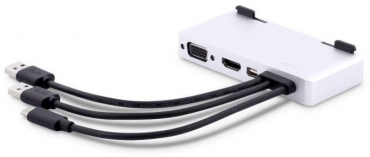LMP USB-C Attach Dock Pro 4K 10-Port für iMac, silber