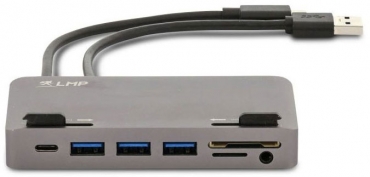 LMP USB-C Attach Hub 7-Port für iMac, Gen 2 (10G), space grau