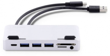 LMP USB-C Attach Hub 7-Port für iMac, Gen 2 (10G), silber