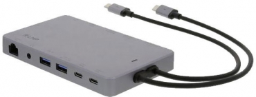 LMP USB-C Display Dock 2 4K, 12-Port, space grau