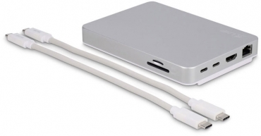 LMP USB-C DuoDock, 9-Port Dock & NVMe Storage