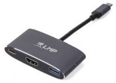 LMP USB-C HDMI & USB 3.0 Multiport Adapter, spacegrau