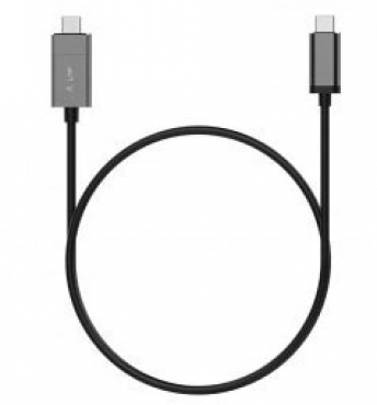 LMP Magnetic Safety Ladekabel USB-C, spacegrau, 3m