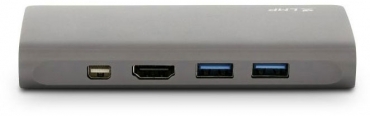 LMP USB-C Travel Dock 4K 9-port, spacegrau