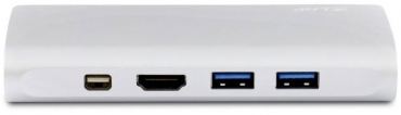 LMP USB-C Travel Dock 4K 9-port, silber