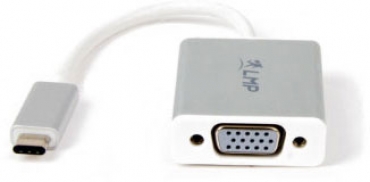 LMP USB-C zu VGA Adapter, silber