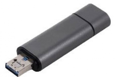 LMP USB-C/A/micro Card Reader für SD und micro SD Cards, space grau