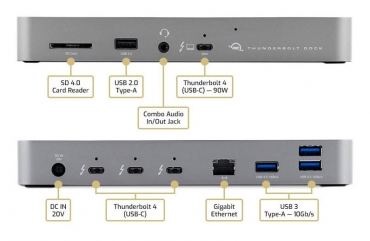 OWC Thunderbolt 4 Dock 11-port