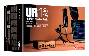 STEINBERG UR12 Podcast Starter Pack