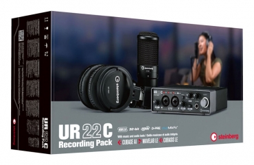 STEINBERG UR22C Recording Pack, schwarz