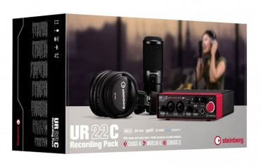 STEINBERG UR22C Recording Pack, rot