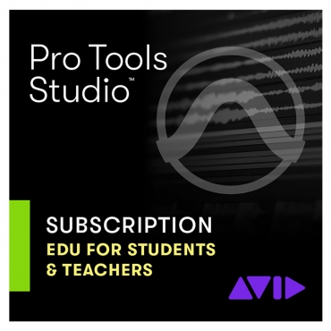AVID Pro Tools Studio, 1-Year Subscription (Jahreslizenz), EDU for Students/Teachers (Download)
