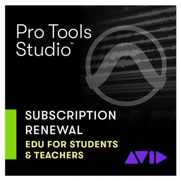 AVID Pro Tools Studio, 1-Year Subscription Renewal (Jahreslizenz-Verlängerung), EDU for Students/Teachers (Download)