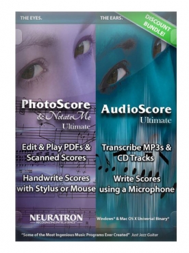 NEURATRON PhotoScore Ultimate & NotateMe Ultimate 2020 + AudioScore Ultimate 2020, engl. (Download)