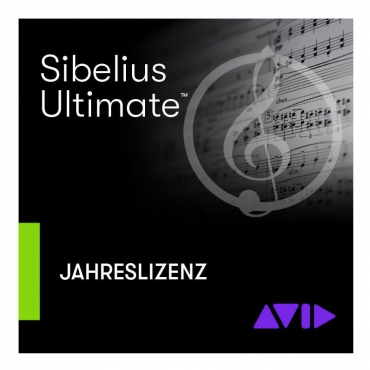 AVID Sibelius Ultimate, Jahreslizenz (Download)