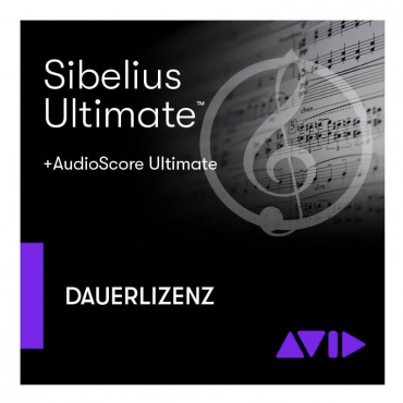 AVID Sibelius Ultimate, Dauerlizenz + AudioScore Ultimate (Download)
