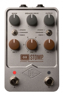 UNIVERSAL AUDIO UAFX OX Stomp Dynamic Speaker Emulator 