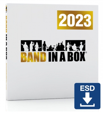 PG MUSIC Band in a Box 2023 PlusPAK Upgrade von 2022, Mac (Download)