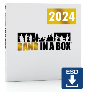 PG MUSIC Band in a Box 2024 MegaPAK, Windows (Download)