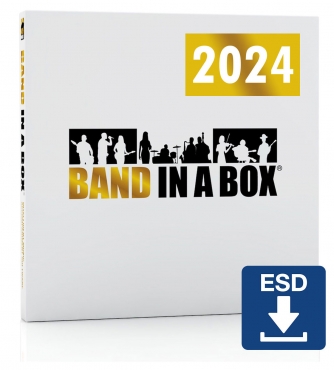PG MUSIC Band in a Box 2024 MegaPAK, Windows, Upgrade/Crossgrade von jeder Band in a Box Vorgängerversion (Download)