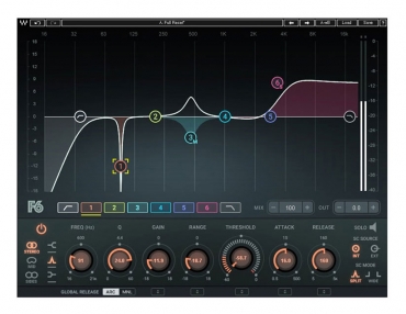 WAVES F6 Floating-Band Dynamic EQ (Download)