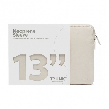 TRUNK Neopren Sleeve für MacBook Air 13" (M2/M3/M4), beige