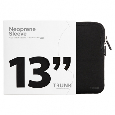 TRUNK Neopren Sleeve für MacBook Pro/Air 13" (2016-2020), schwarz