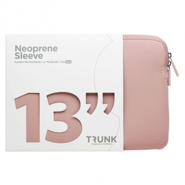 TRUNK Neopren Sleeve für MacBook Air 13" (M2/M3/M4), rose