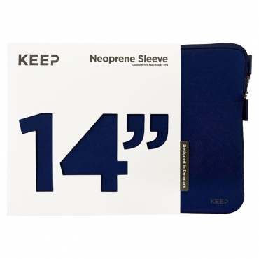 TRUNK Neopren Sleeve für MacBook Pro (2021) 14", navyblau